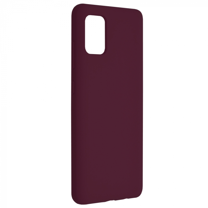 Husa Samsung Galaxy A71, Soft Edge Silicone, Plum Violet [2]
