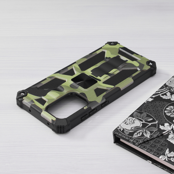 Husa Samsung Galaxy A71, Techsuit Blazor, Camo Lime [5]