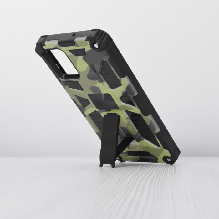 Husa Samsung Galaxy A71, Techsuit Blazor, Camo Lime [2]