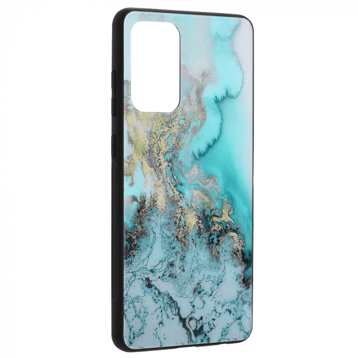 Husa Samsung Galaxy A72 5G, Glaze Series, Blue Ocean [2]