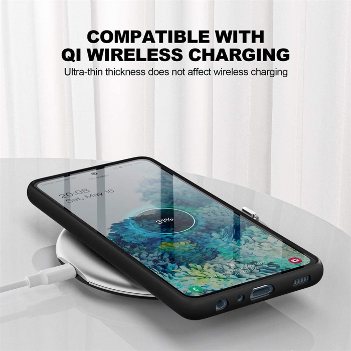 Husa Samsung Galaxy A72 5G, Soft Edge Silicone, Negru [3]