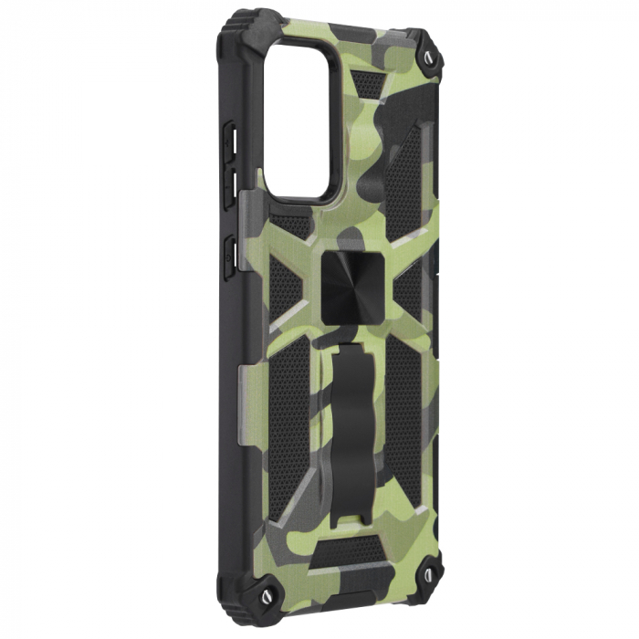 Husa Samsung Galaxy A72 5G, Techsuit Blazor, Camo Lime [6]