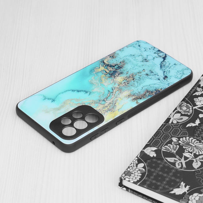 Husa Samsung Galaxy A73 5G, Glaze Series, Blue Ocean [7]