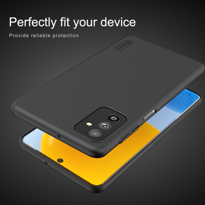 Husa Samsung Galaxy M52 5G, Nillkin Super Frosted Shield, Negru [4]