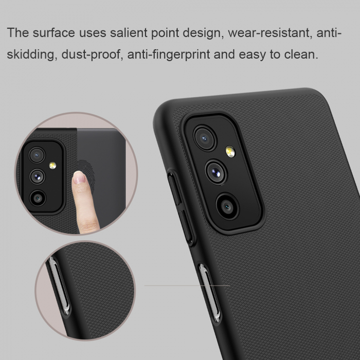 Husa Samsung Galaxy M52 5G, Nillkin Super Frosted Shield, Negru [7]