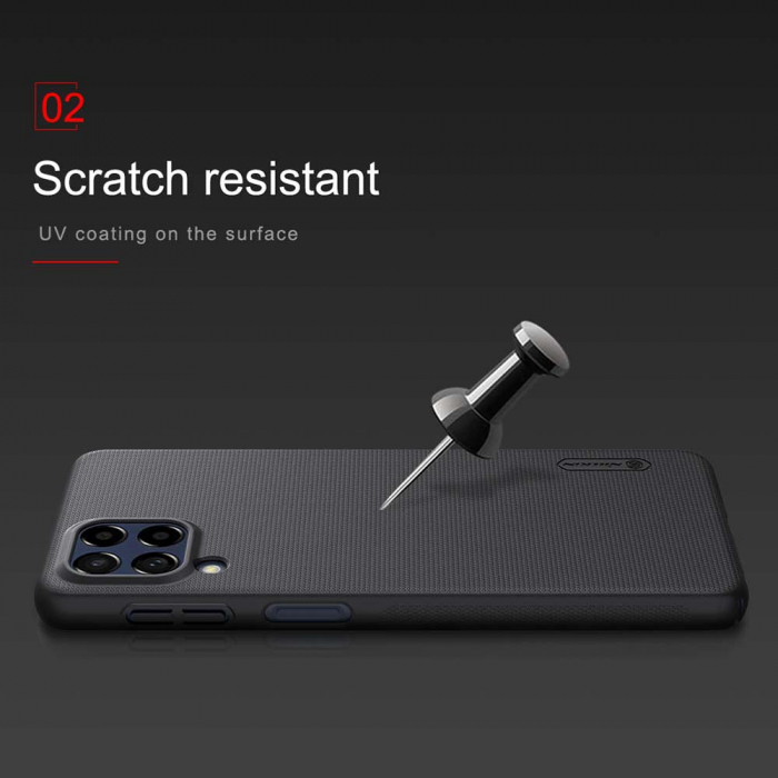 Husa Samsung Galaxy M53 5G, Nillkin Super Frosted Shield, Negru [3]