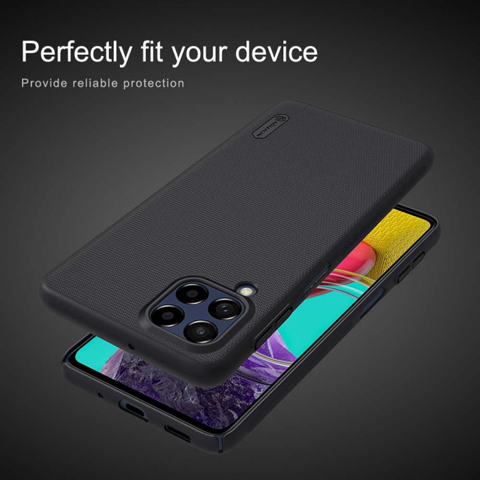 Husa Samsung Galaxy M53 5G, Nillkin Super Frosted Shield, Negru [6]