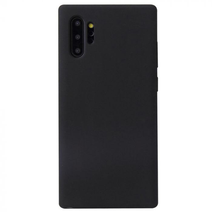 Husa Samsung Galaxy Note 10 Plus, Soft Edge Silicone, Negru [7]