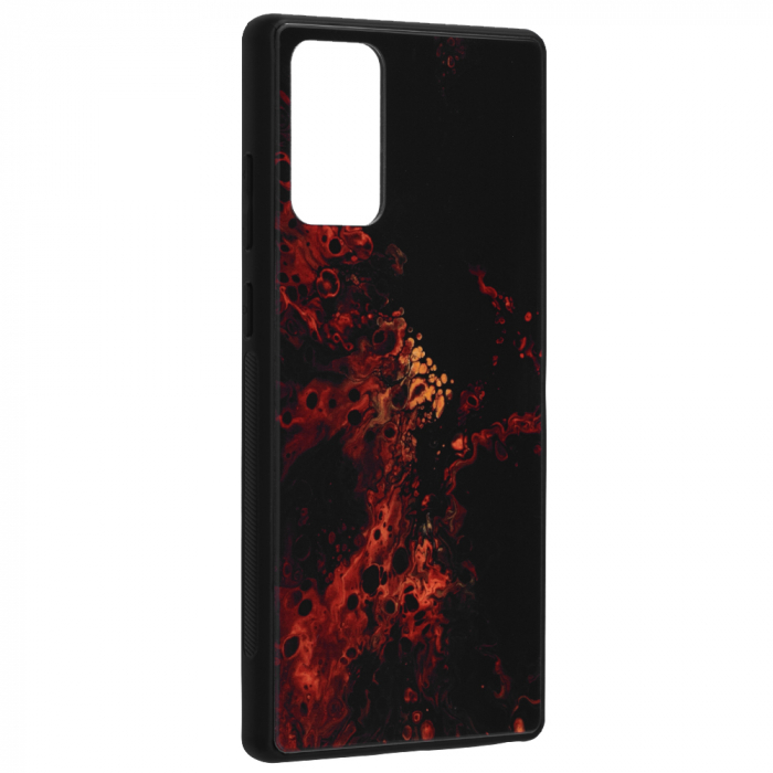 Husa Samsung Galaxy Note 20, Glaze Series, Red Nebula [2]