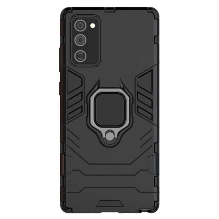 Husa Samsung Galaxy Note 20, Techsuit Shield Ring, Negru [5]