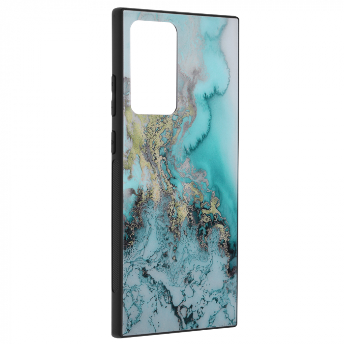 Husa Samsung Galaxy Note 20 Ultra, Glaze Series, Blue Ocean [4]
