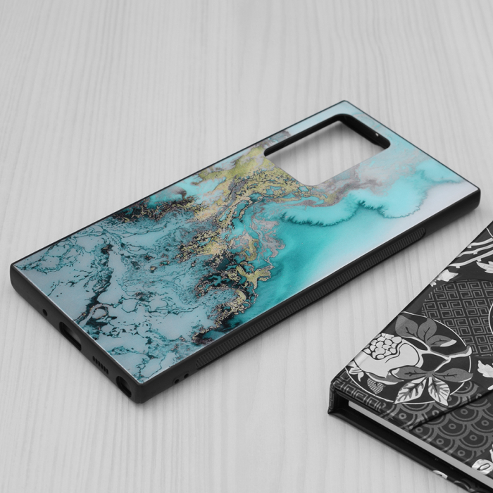 Husa Samsung Galaxy Note 20 Ultra, Glaze Series, Blue Ocean [3]