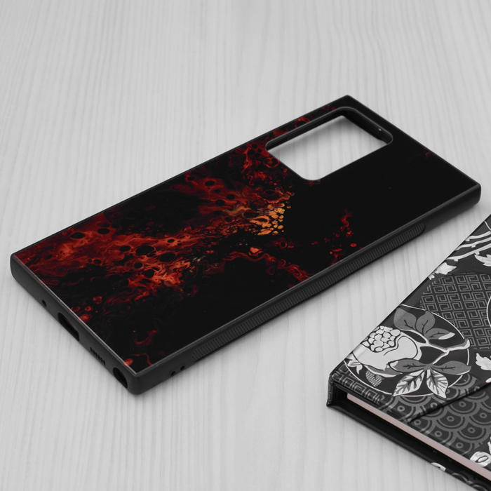 Husa Samsung Galaxy Note 20 Ultra, Glaze Series, Red Nebula [3]