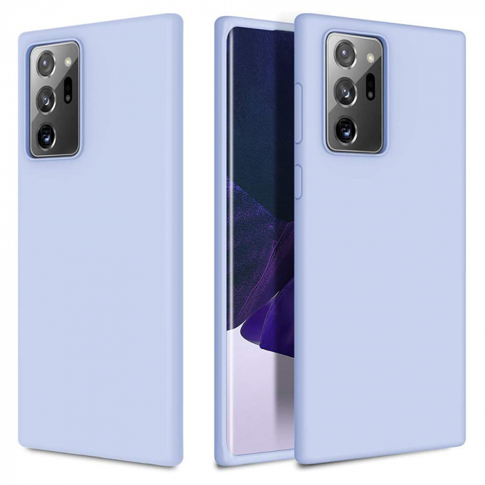 Husa Samsung Galaxy Note 20 Ultra, Soft Edge Silicone, Denim Blue [6]