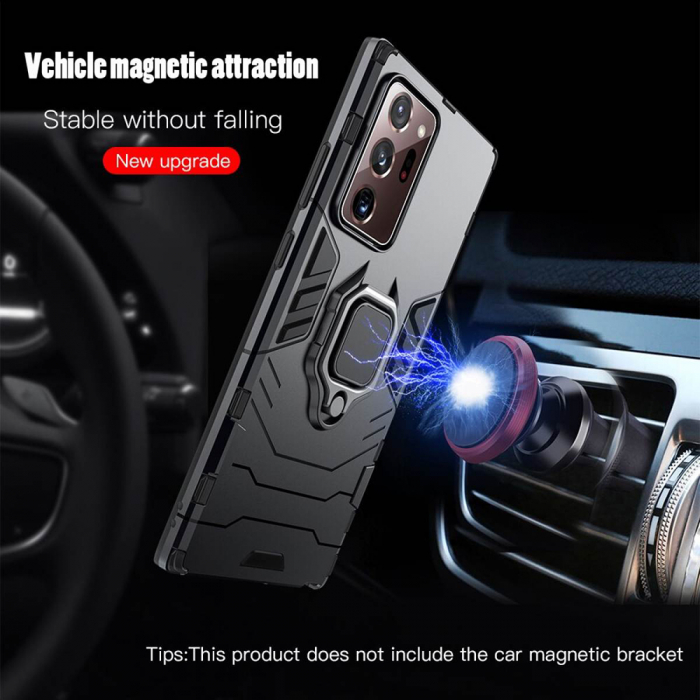 Husa Samsung Galaxy Note 20 Ultra, Techsuit Shield Ring, Negru [8]