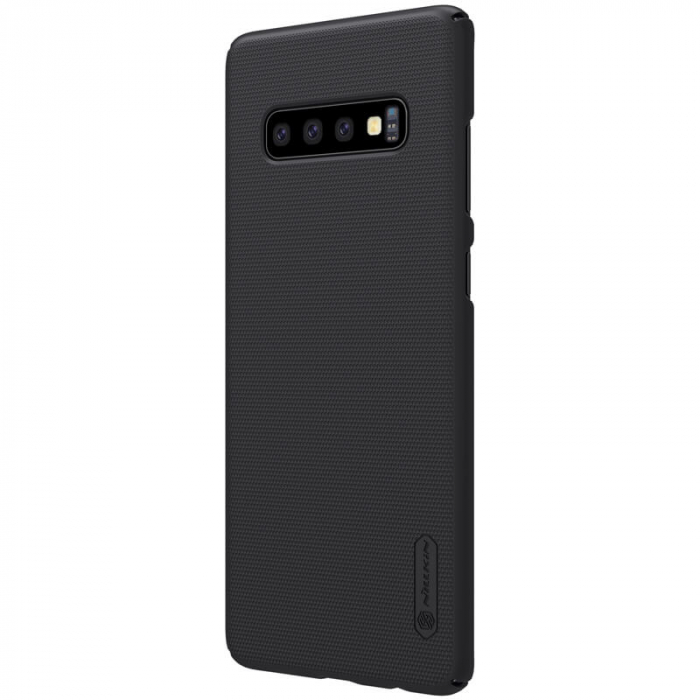 Husa Samsung Galaxy S10, Nillkin Super Frosted Shield, Negru [2]
