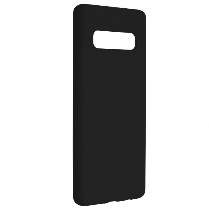 Husa Samsung Galaxy S10, Soft Edge Silicone, Negru [2]