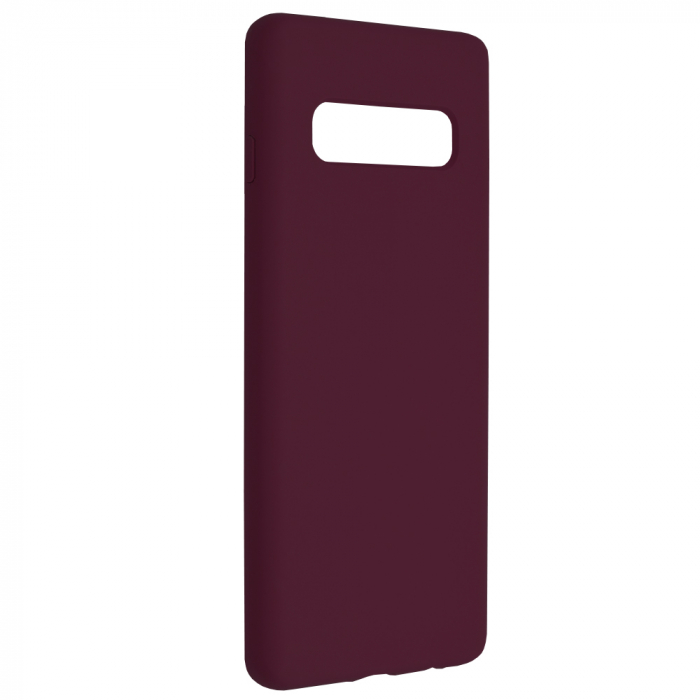 Husa Samsung Galaxy S10, Soft Edge Silicone, Plum Violet [2]