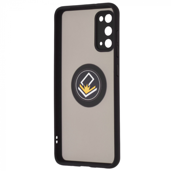 Husa Samsung Galaxy S20 cu inel suport stand magnetic, Negru [4]