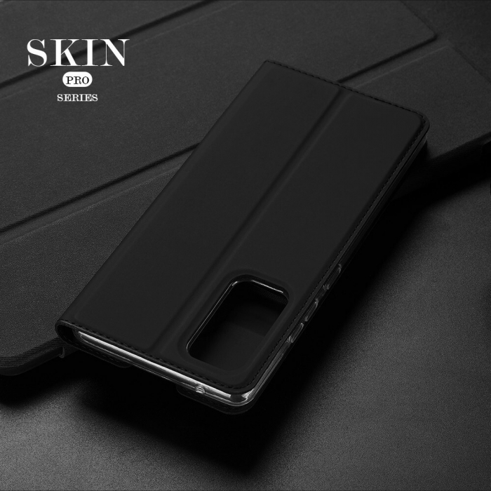 Husa Samsung Galaxy S20 FE, Dux Ducis Skin Pro Flip Book, Negru [6]