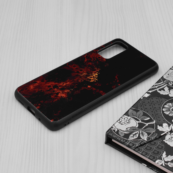 Husa Samsung Galaxy S20, Glaze Series, Red Nebula [3]