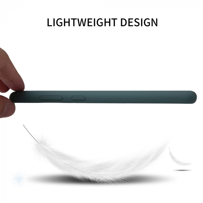 Husa Samsung Galaxy S20, Soft Edge Silicone, Dark Green [3]