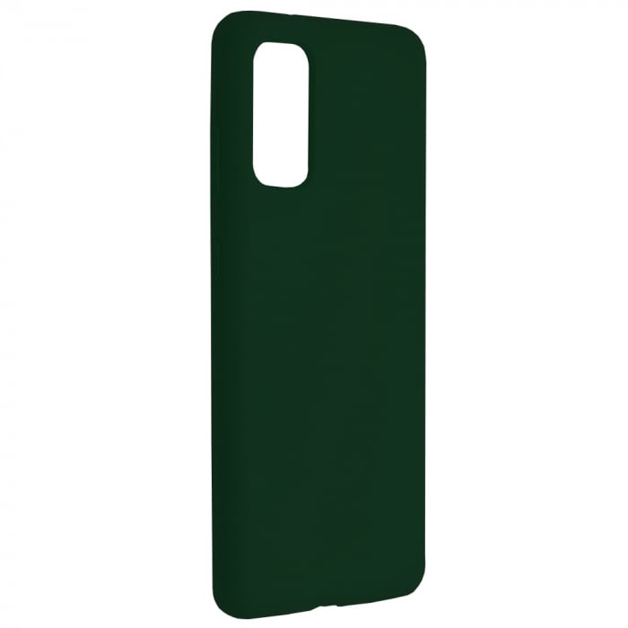 Husa Samsung Galaxy S20, Soft Edge Silicone, Dark Green [2]