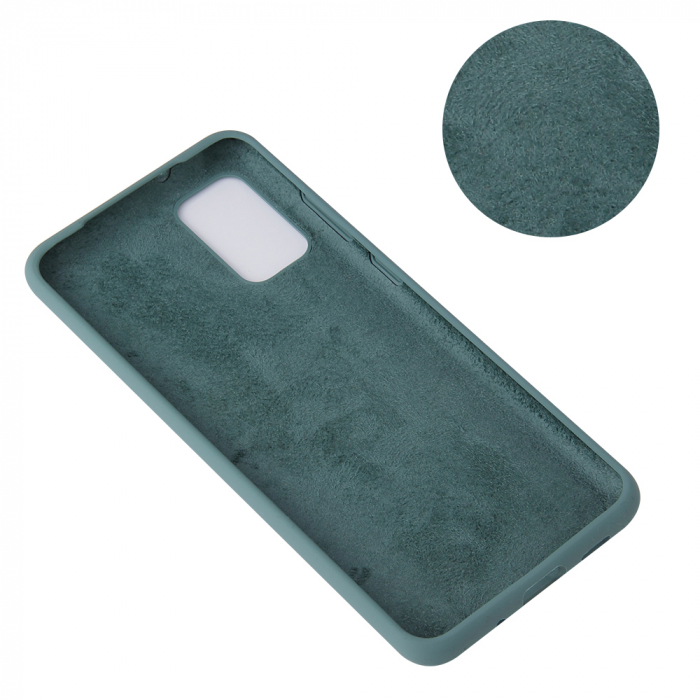 Husa Samsung Galaxy S20, Soft Edge Silicone, Dark Green [9]