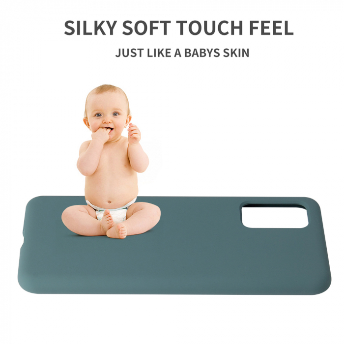 Husa Samsung Galaxy S20, Soft Edge Silicone, Dark Green [10]