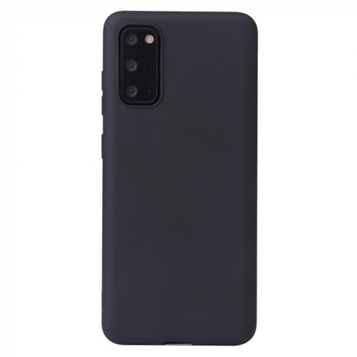 Husa Samsung Galaxy S20, Soft Edge Silicone, Negru [4]