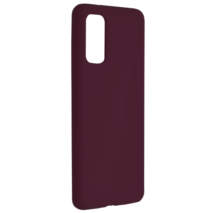 Husa Samsung Galaxy S20, Soft Edge Silicone, Plum Violet [2]