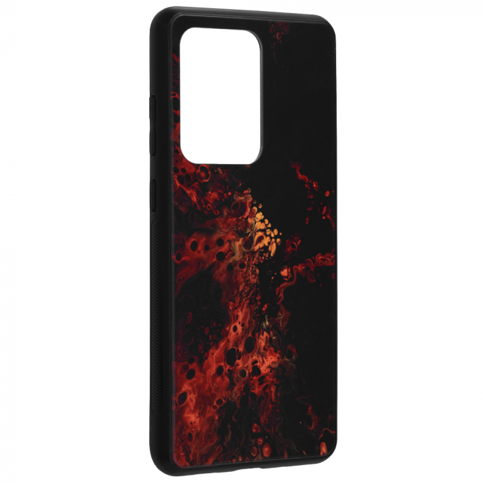 Husa Samsung Galaxy S20 Ultra, Glaze Series, Red Nebula [2]