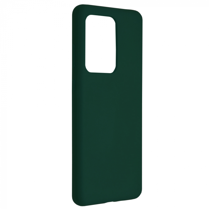 Husa Samsung Galaxy S20 Ultra, Soft Edge Silicone, Dark Green [2]