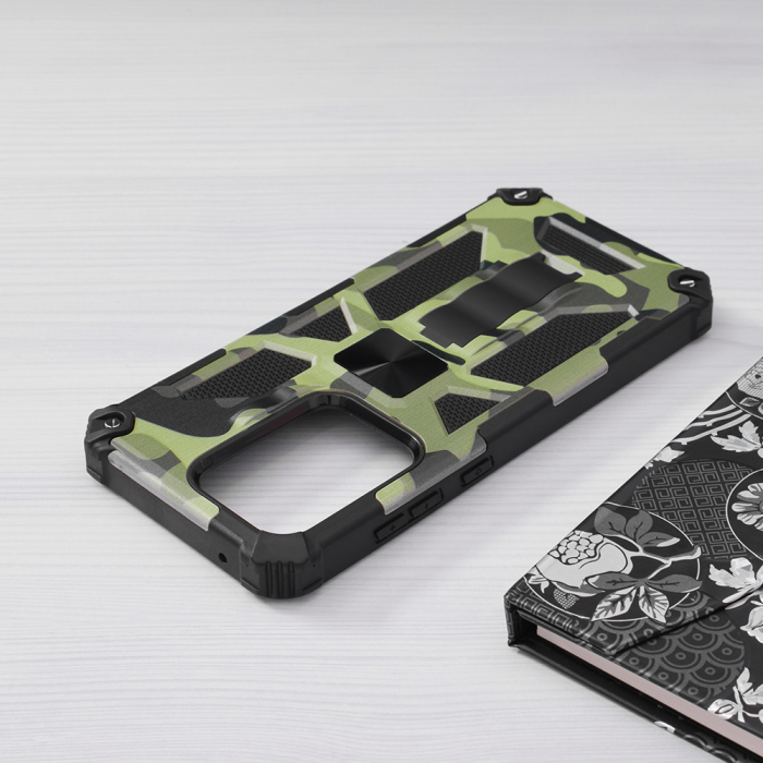 Husa Samsung Galaxy S20 Ultra, Techsuit Blazor, Camo Lime [5]