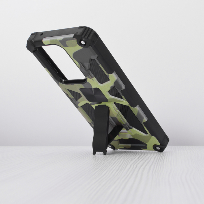 Husa Samsung Galaxy S20 Ultra, Techsuit Blazor, Camo Lime [3]