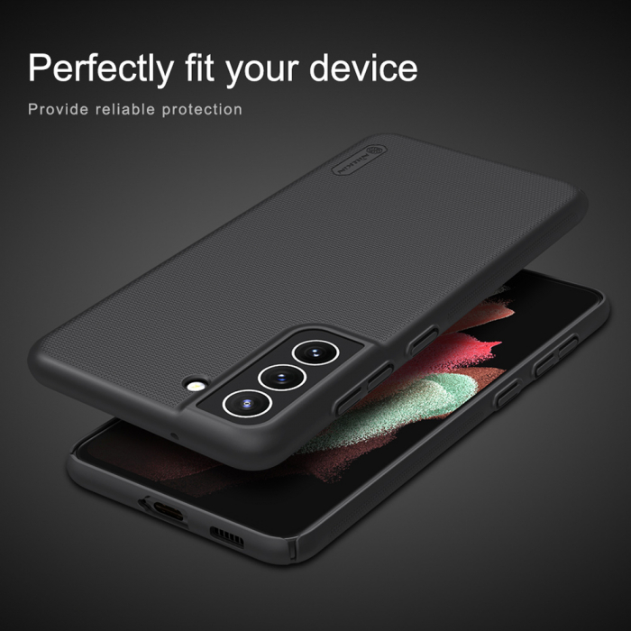 Husa Samsung Galaxy S21 FE, Nillkin Super Frosted Shield, Negru [3]
