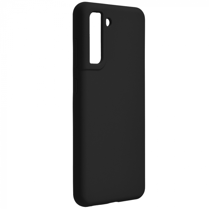 Husa Samsung Galaxy S21 FE, Soft Edge Silicone, Negru [2]