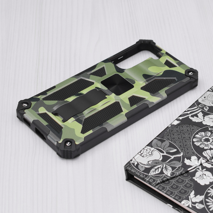 Husa Samsung Galaxy S21 FE, Techsuit Blazor, Camo Lime [7]