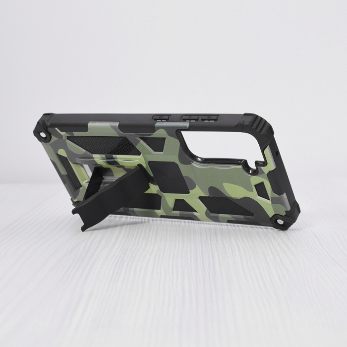 Husa Samsung Galaxy S21 FE, Techsuit Blazor, Camo Lime [2]