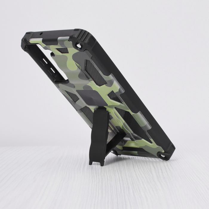 Husa Samsung Galaxy S21 FE, Techsuit Blazor, Camo Lime [3]