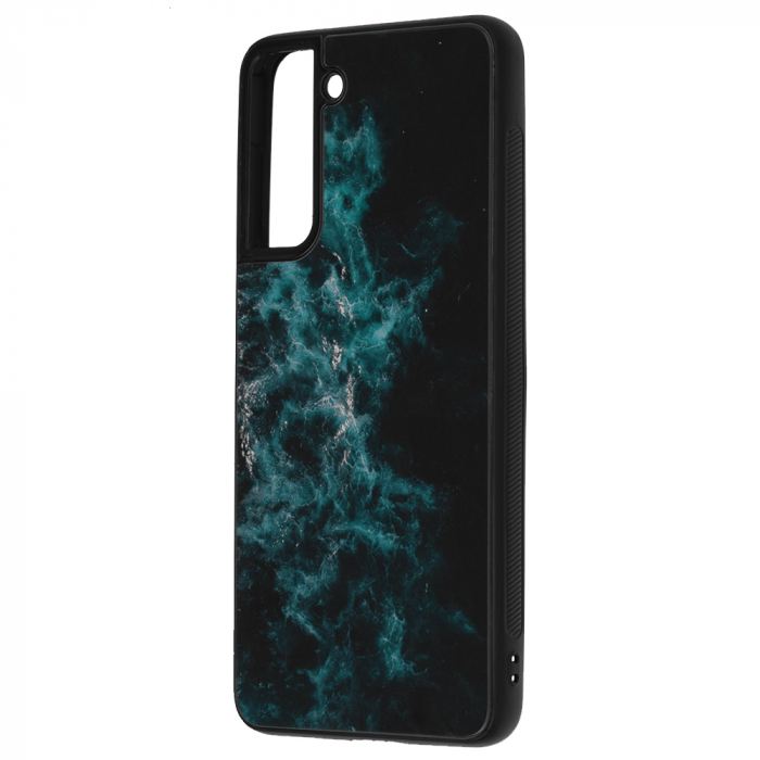 Husa Samsung Galaxy S21, Glaze Series, Blue Nebula [2]
