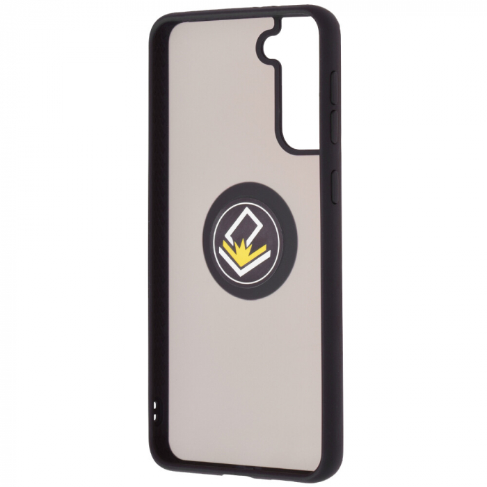 Husa Samsung Galaxy S21 Plus cu inel suport stand magnetic, Negru [4]