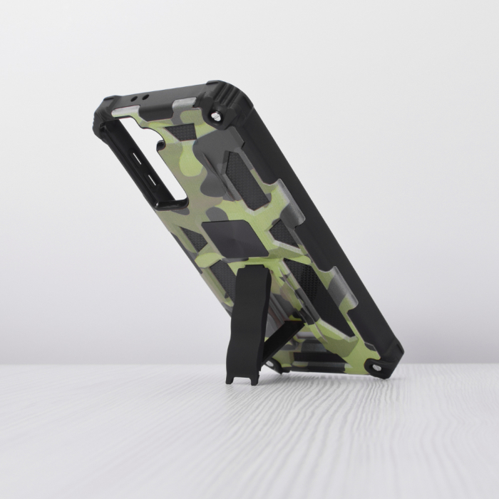 Husa Samsung Galaxy S21, Techsuit Blazor, Camo Lime [3]