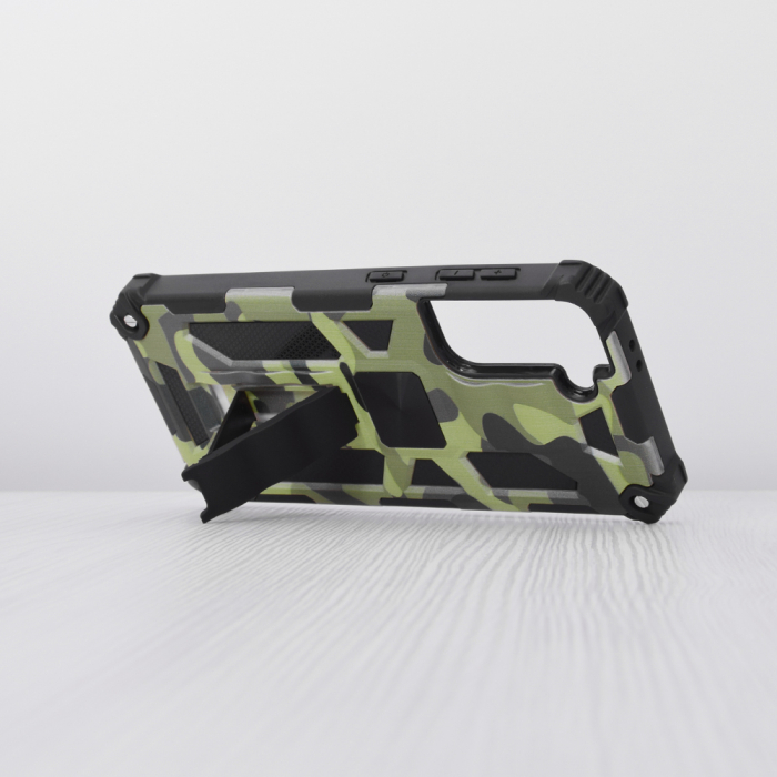 Husa Samsung Galaxy S21, Techsuit Blazor, Camo Lime [2]