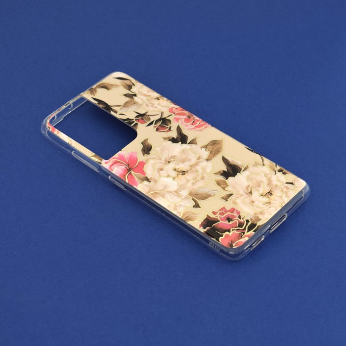 Husa Samsung Galaxy S21 Ultra, Techsuit Marble Series, Mary Berry Nude [4]