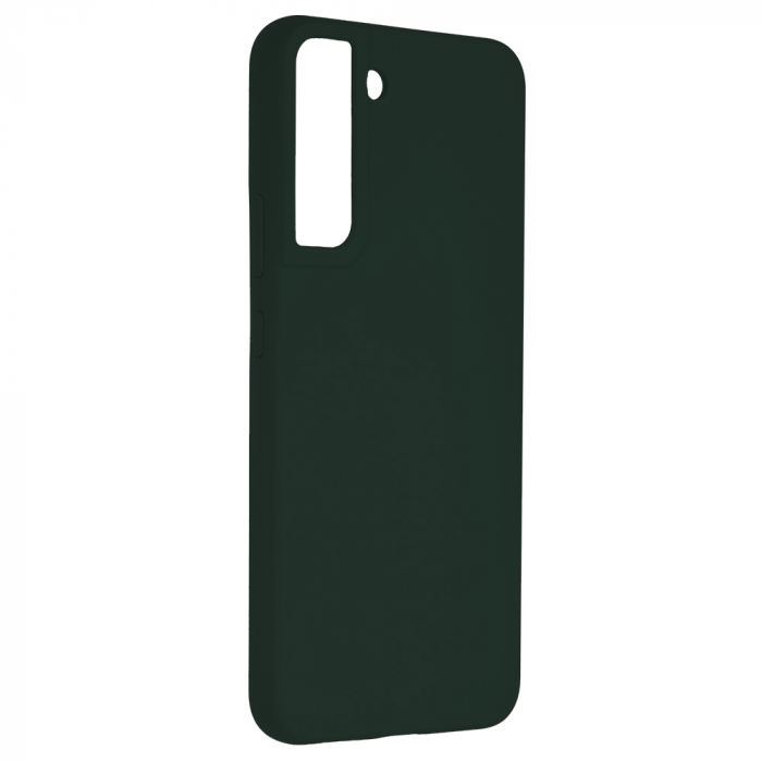 Husa Samsung Galaxy S22 Plus, Soft Edge Silicone, Dark Green [4]