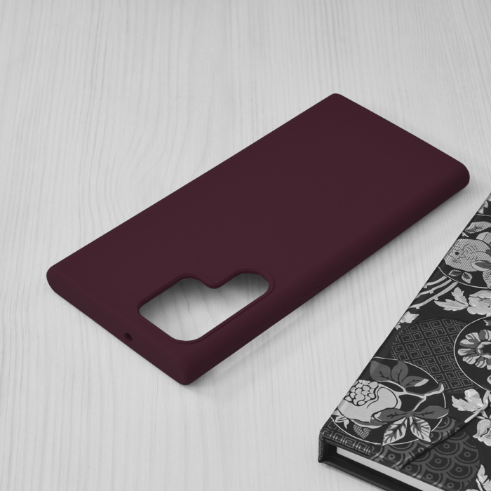Husa Samsung Galaxy S22 Plus, Soft Edge Silicone, Plum Violet [3]