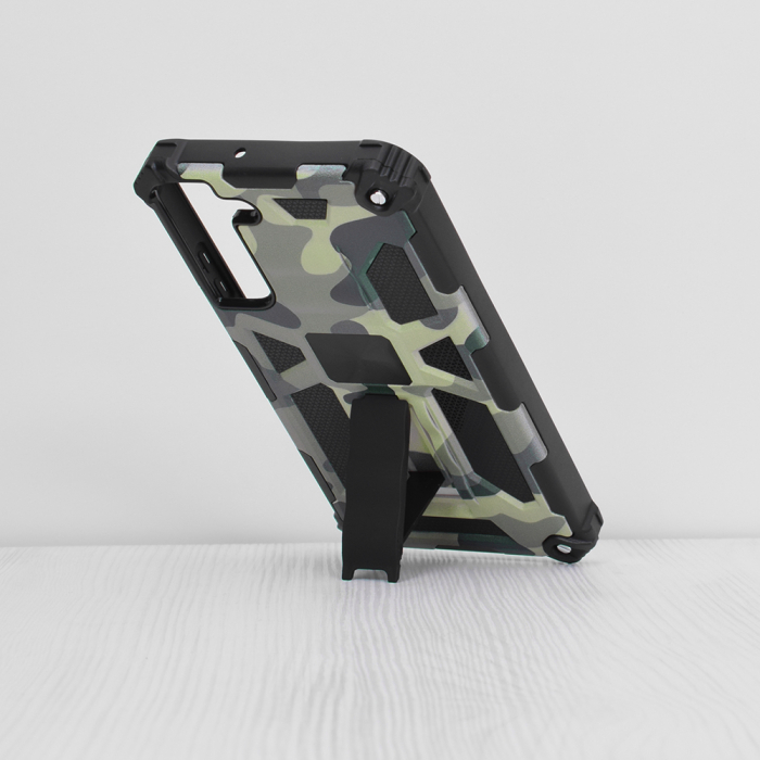 Husa Samsung Galaxy S22 Plus, Techsuit Blazor, Camo Lime [3]