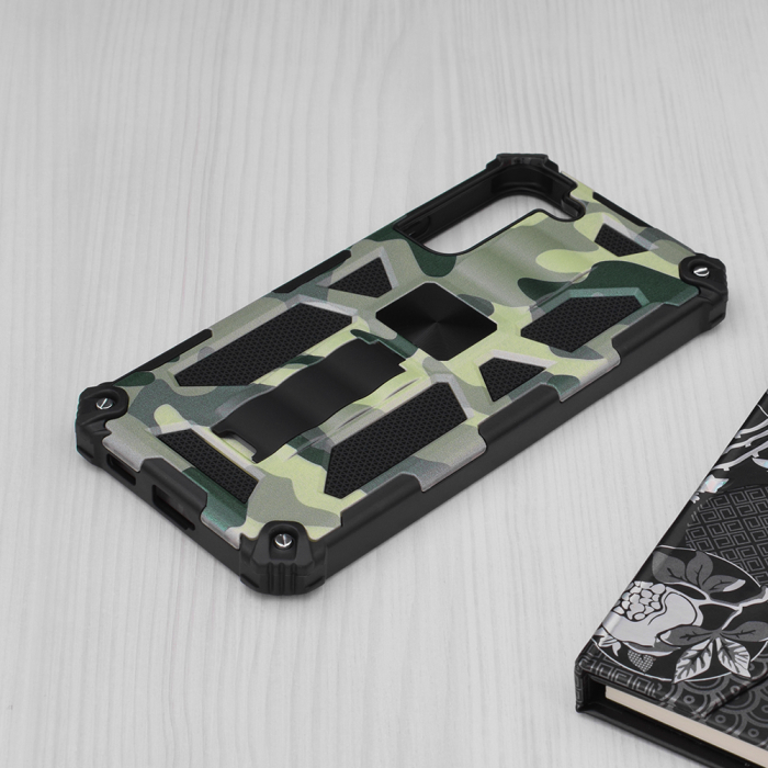 Husa Samsung Galaxy S22 Plus, Techsuit Blazor, Camo Lime [5]