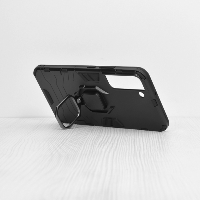 Husa Samsung Galaxy S22 Plus, Techsuit Shield Ring, Negru [2]